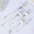 1010 series stainless steel tableware, Western-style forks, pastry forks, fruit forks, hotel gifts, custom logo details Picture
