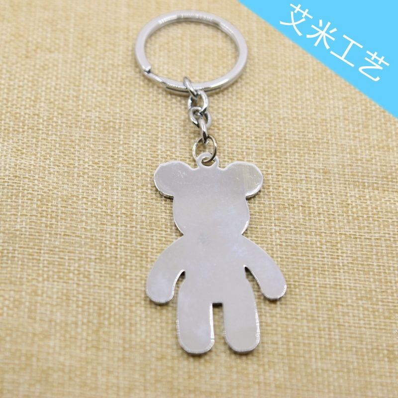 Direct sales from Yiwu factory: Metal zinc alloy keychains, plastic acrylic keychains, No. 05, Rongen Application Scenario