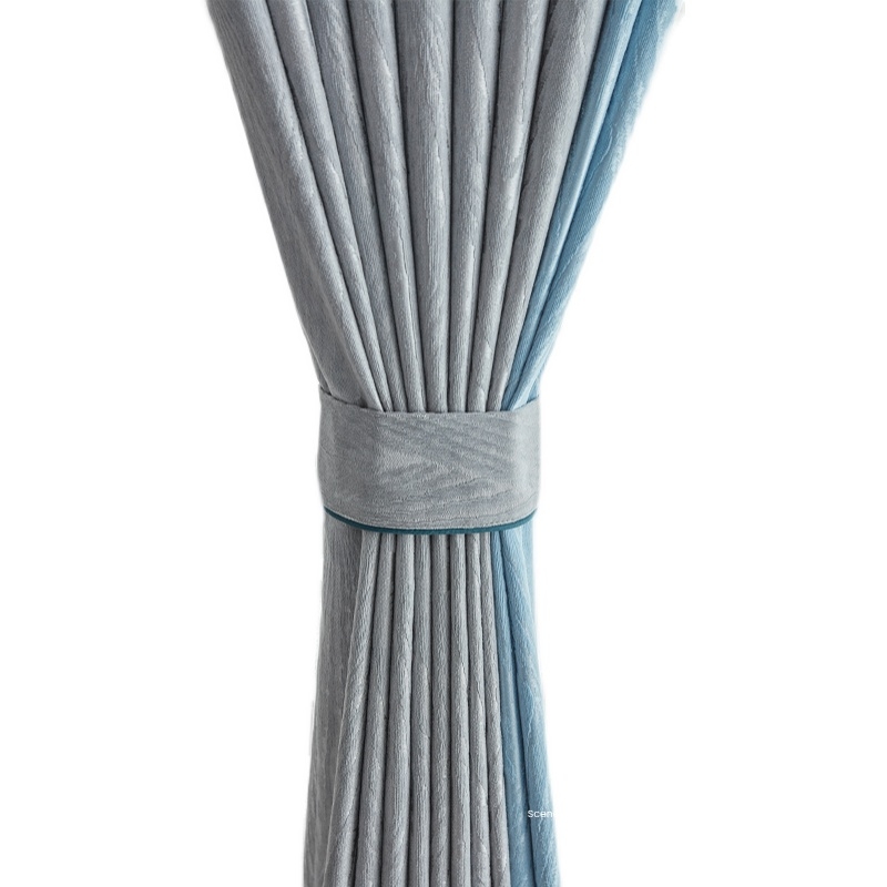 全遮光/防晒/窗帘白底实物图