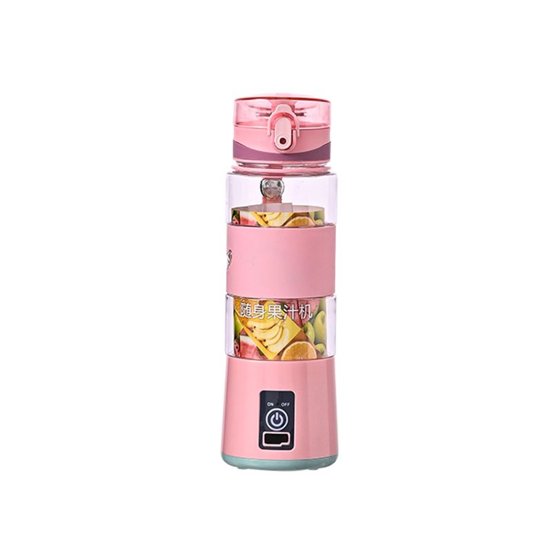 Portable juicer, household small fruit juicer, mini electric cup-shaped juicer, available in pink and green. Please make a note Application Scenario