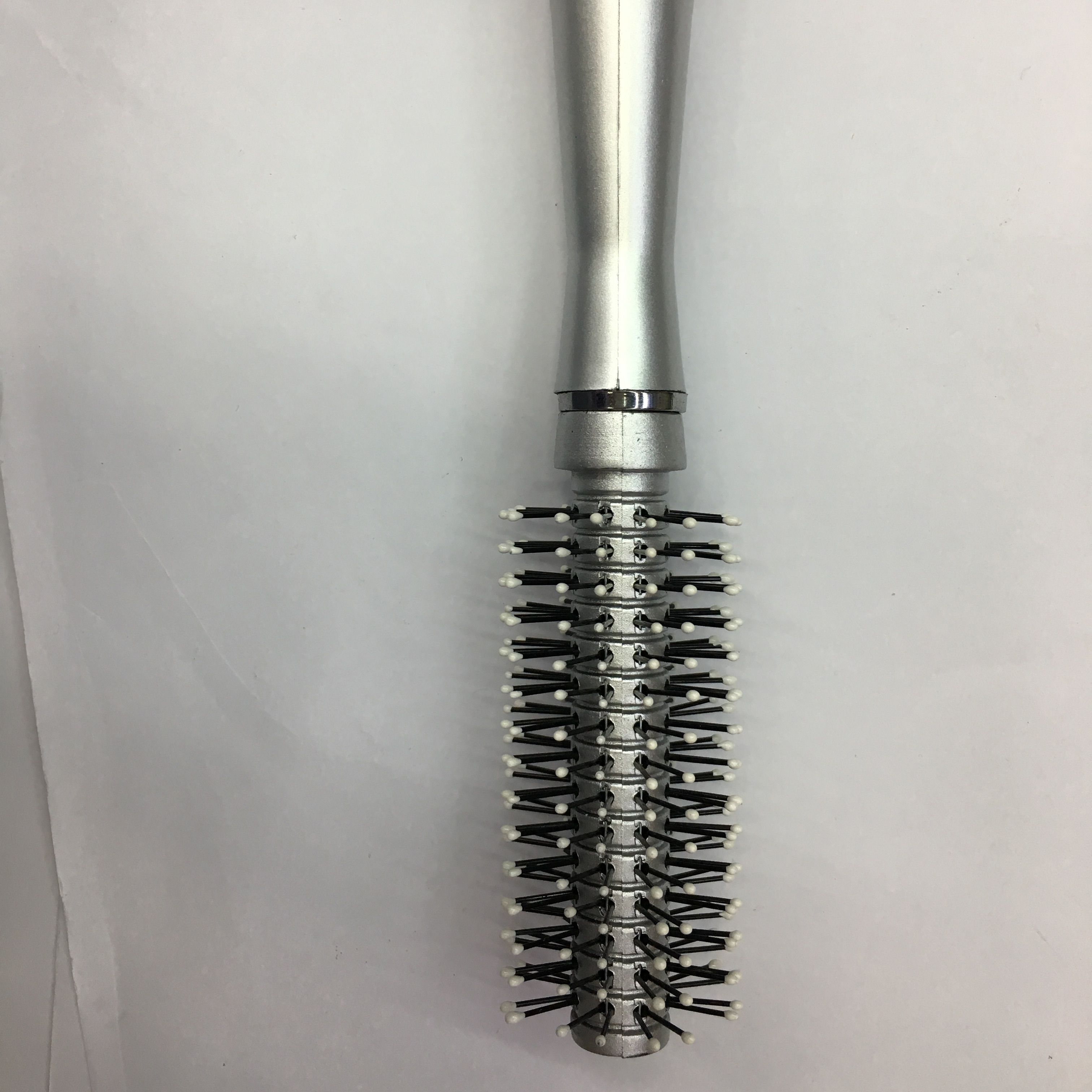 Silver Hair Straight Brush