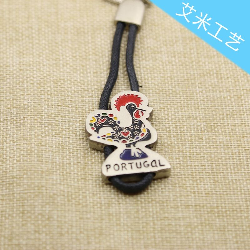 Direct sales from Yiwu factory: Metal zinc alloy keychains, plastic acrylic keychains, No. 08, Rongen details Picture