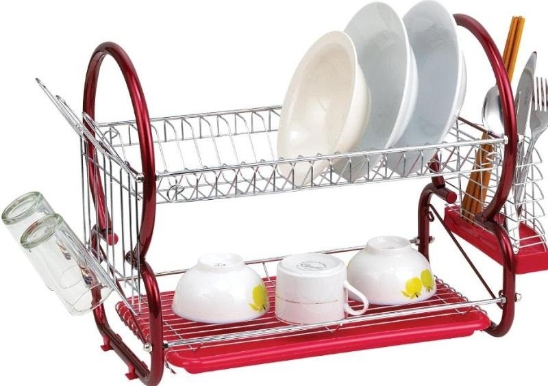 Two layers of 8-shaped bowl racks for powder spraying detail image 1