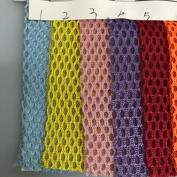 现货供应 单层 三明治网眼布 家纺 汽车坐垫 床垫透气复合材料详情图3