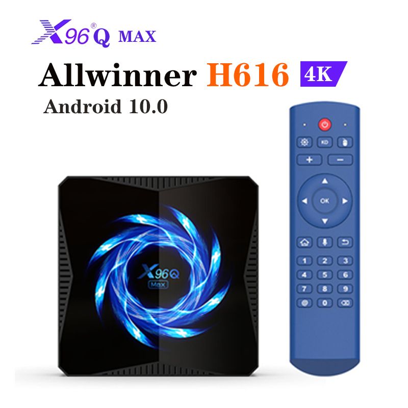علبة جهاز تلفزيون رباعي كيلبلوتوث مزدوج من طراز WiFi Towii Tox96Q، MAALinner H616