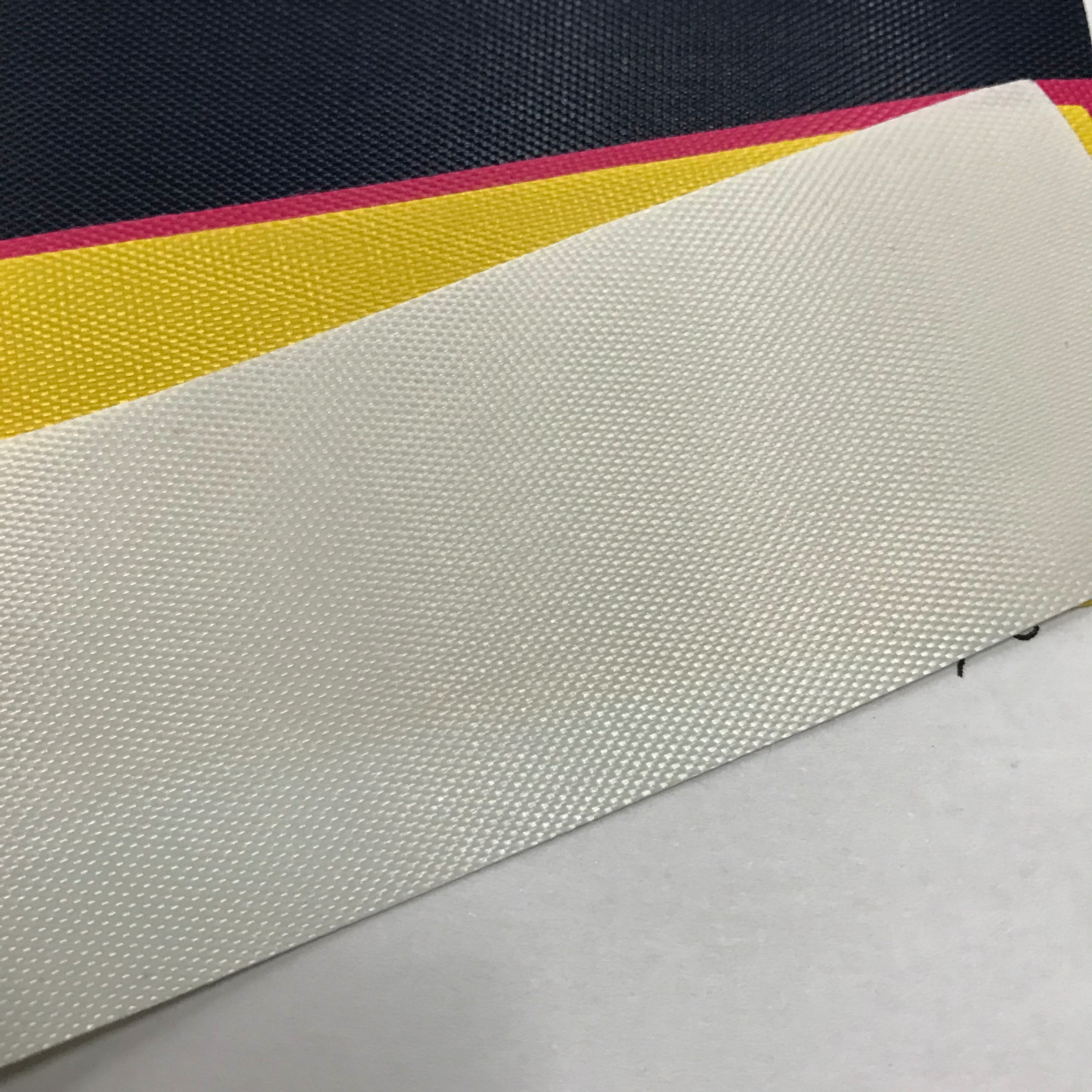 Lake blue PVC Oxford cloth bags, tents, eco-friendly coated calendered fabric 420D Oxford cloth detail image 8