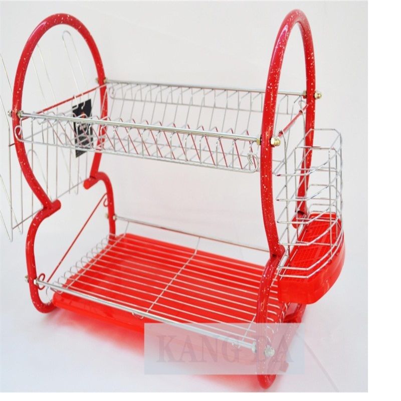 Two-layer 8-shaped bowl rack highlights