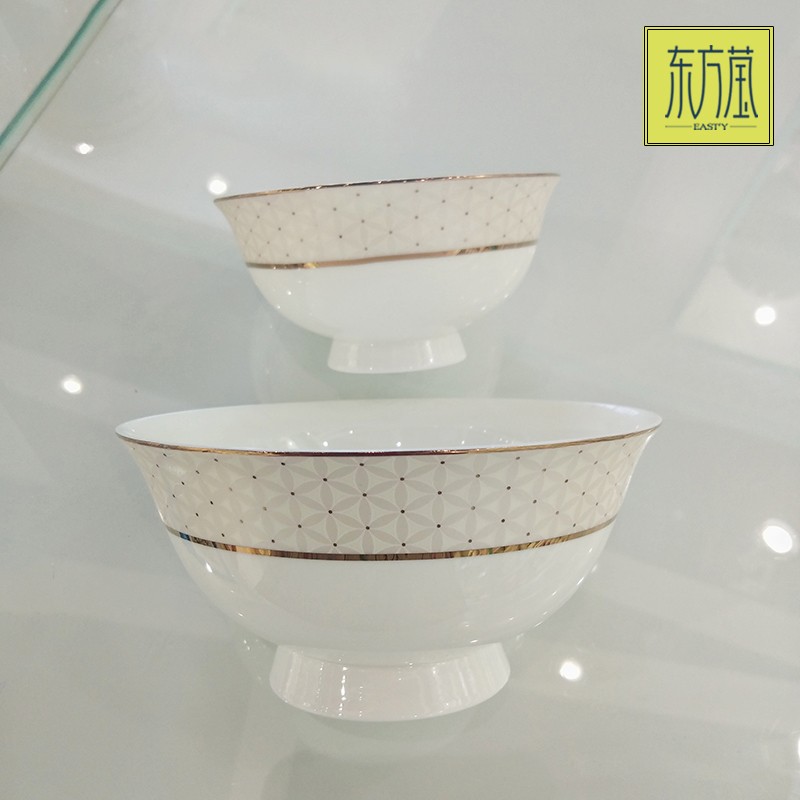 Ceramic tableware sets include tableware sets, bowls, plates and saucers, high-end gift bowls from bone China, and household tableware sets pic 7