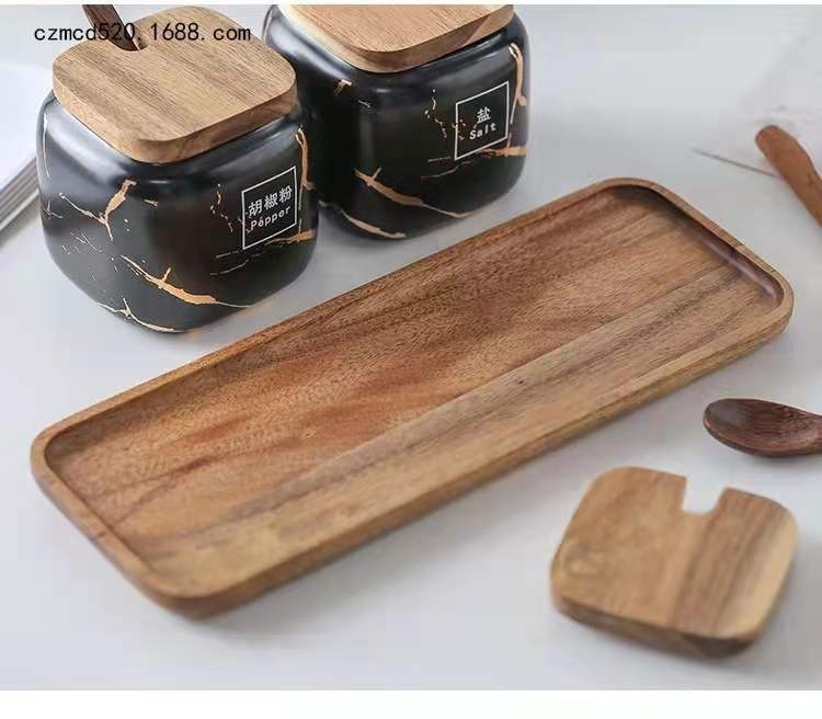 日式厨房磨砂调味罐套装 大理石纹陶瓷家用组合调料盒盐糖 调料瓶详情图13