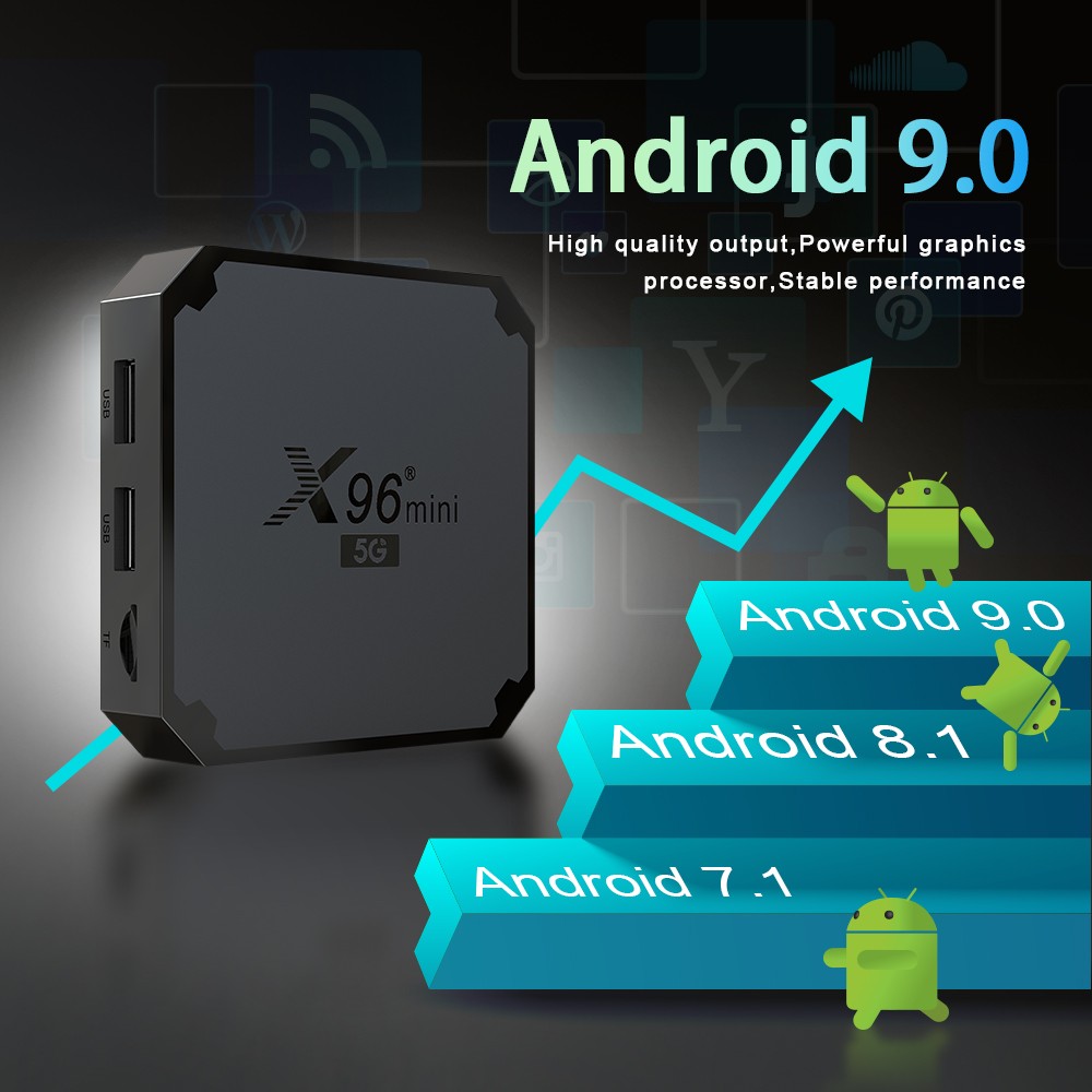 علبة أجهزة تلفزيون Amlogic S905W4 4K Aأندرويد 9.0. detail image 4