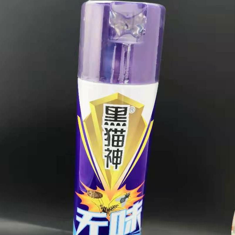 黑猫神牌无味气雾剂小罐装600ML详情图3