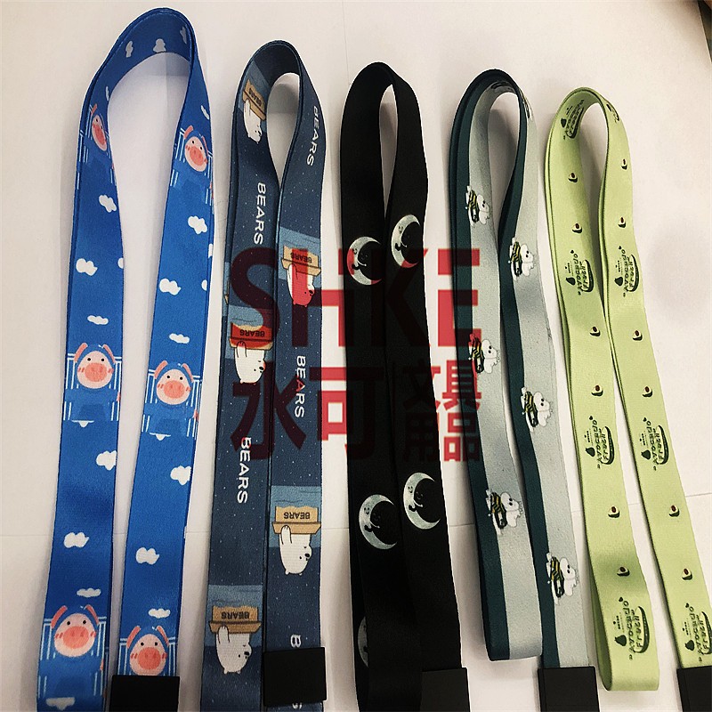 卡通可爱女款挂脖手机挂绳子钥匙手腕吊饰链定制应援物图案logo挂绳详情图3