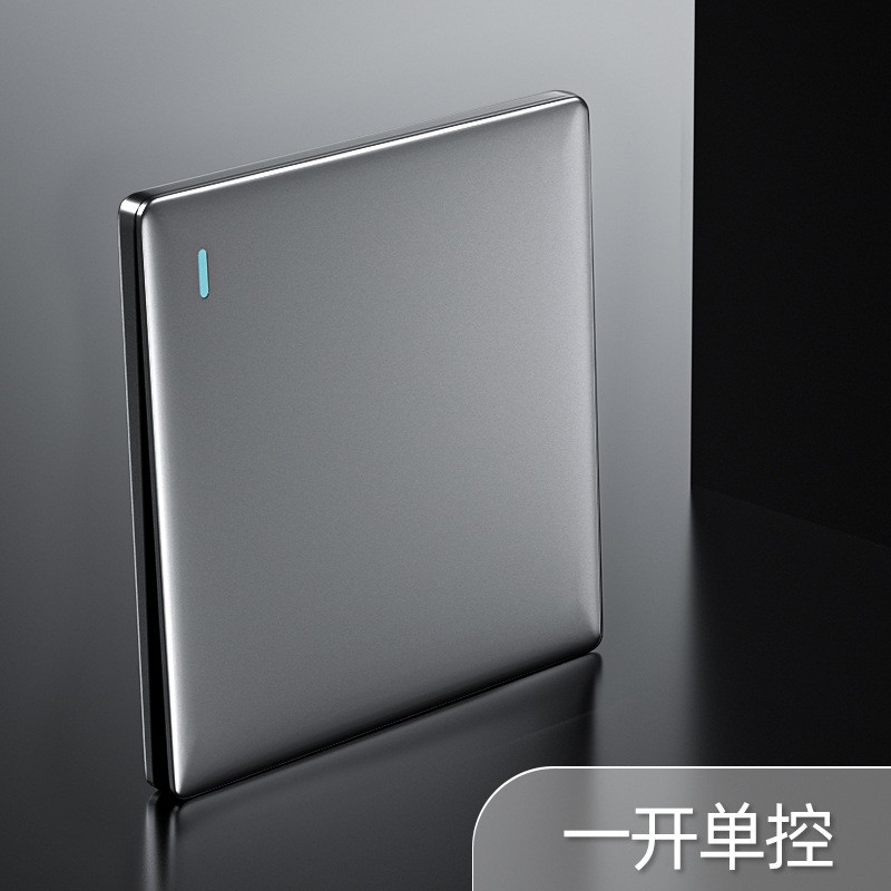 86-type switch socket, modern style switch socket, grey switch socket detail image 4