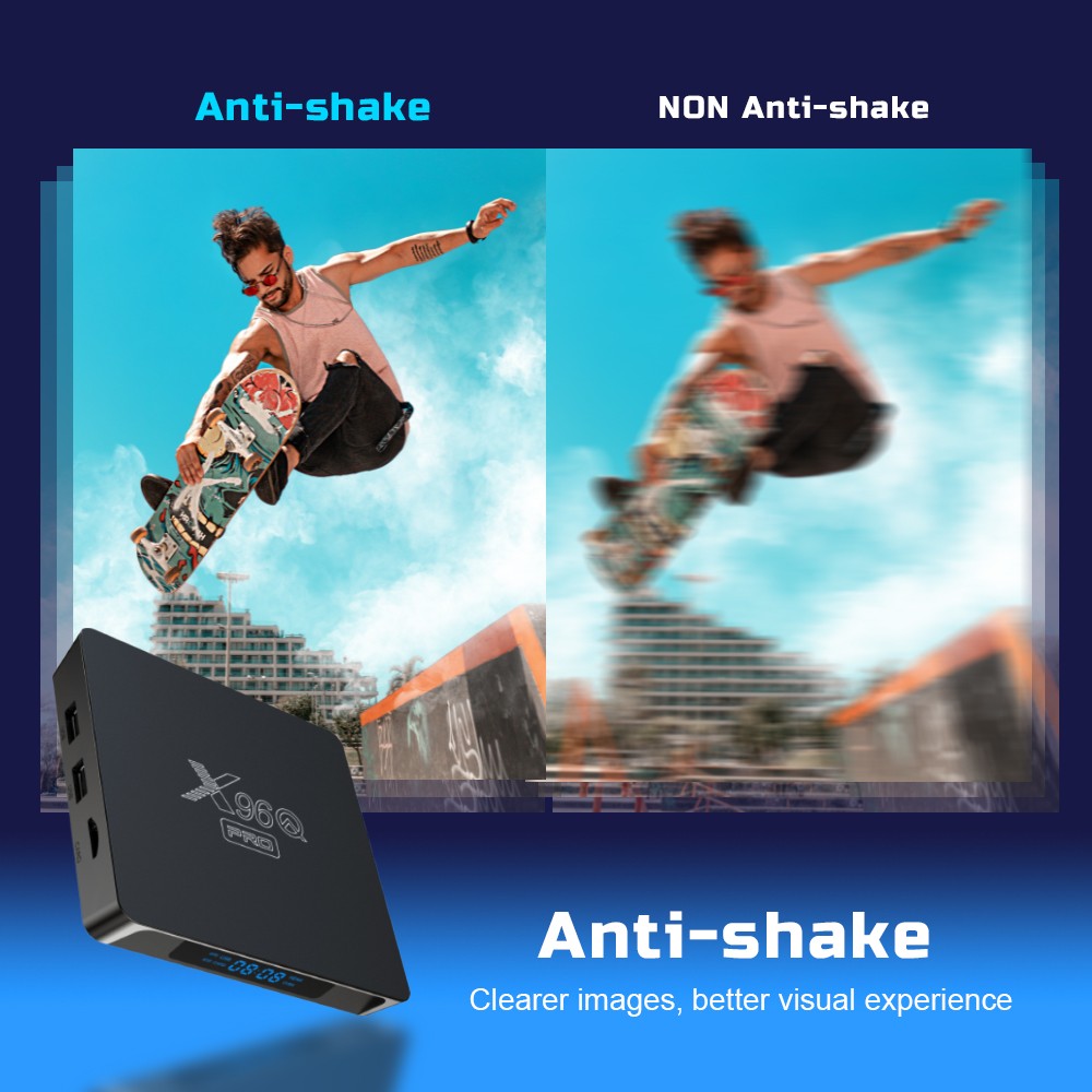 X96Q PRO 网络机顶盒 双频4K Android10.0 Allwinner H313 tv box详情图5