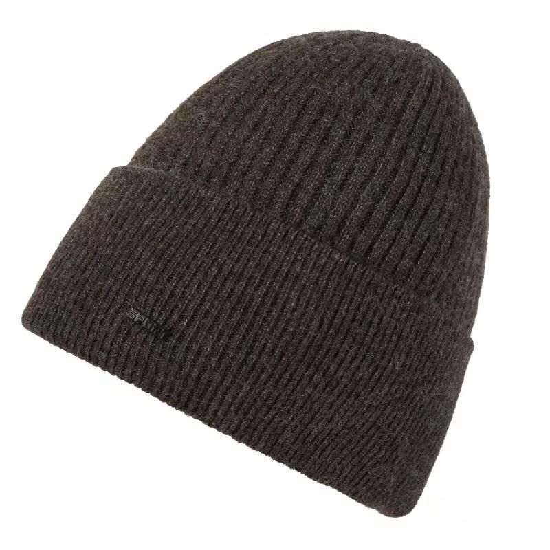 Autumn and winter 2-piece scarf set, Japanese style simple and fashionable, iron label rolled edge knitted woolen cold hat, European and American ins trend Application Scenario