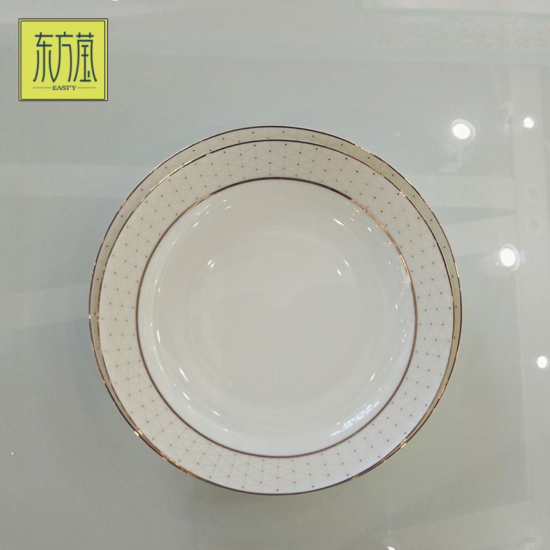 Ceramic tableware sets include tableware sets, bowls, plates and saucers, high-end gift bowls from bone China, and household tableware sets Application Scenario