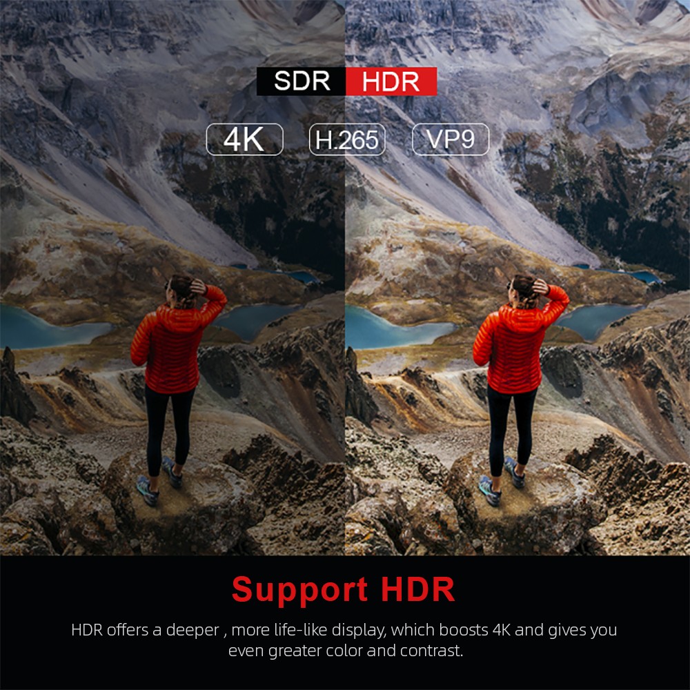 X96 S400 机顶盒 Allwinner H313 4k蓝牙 Android10.0 电视机盒子详情图7