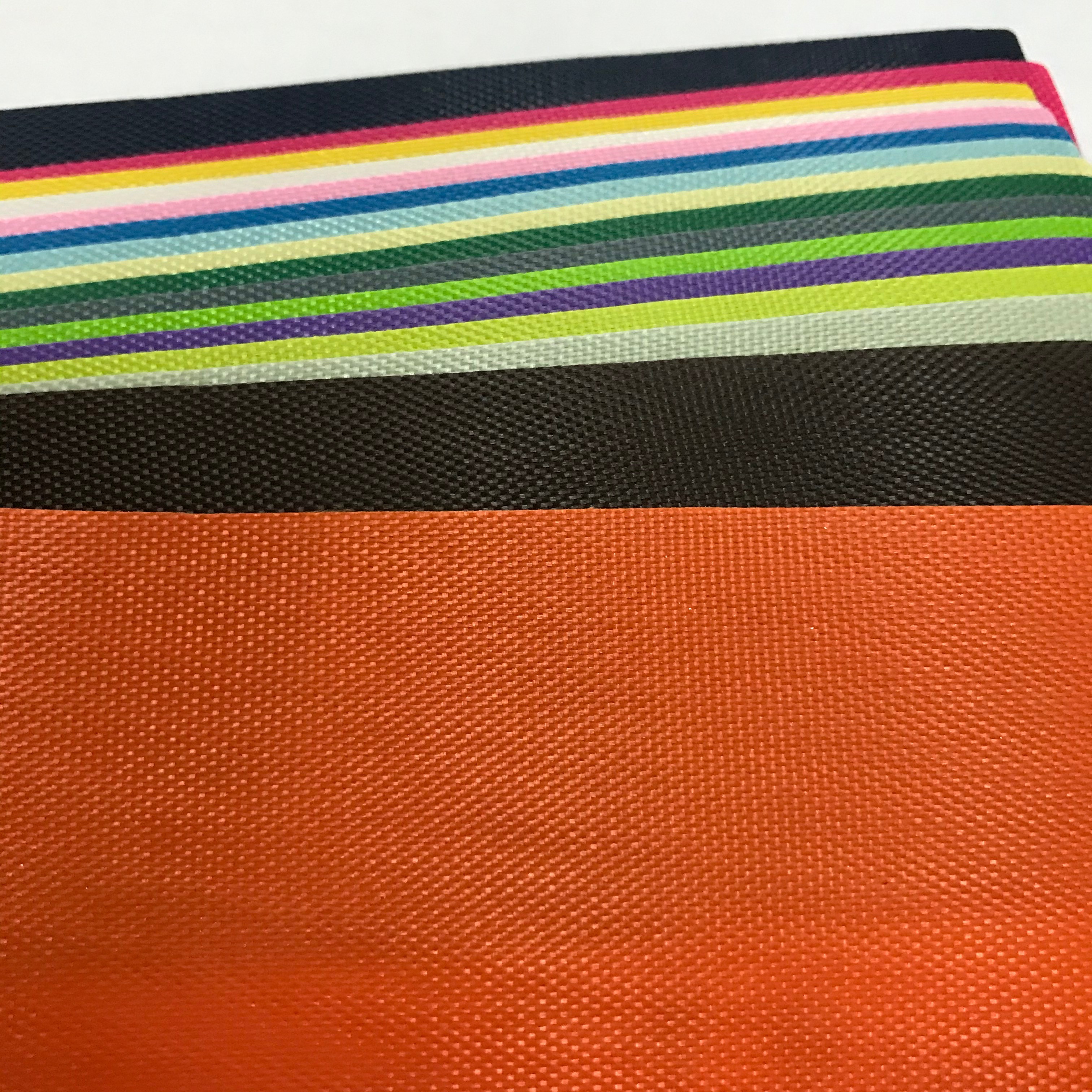 Blue PVC Oxford cloth bags, tents, eco-friendly coated calendered fabric 420D Oxford cloth detail image 9