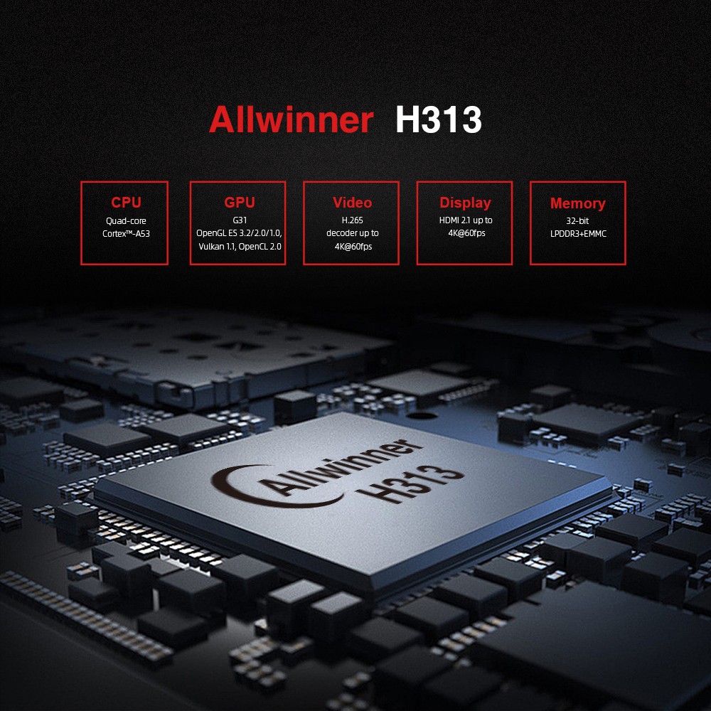 X96 S400 机顶盒 Allwinner H313 4k蓝牙 Android10.0 电视机盒子详情图1
