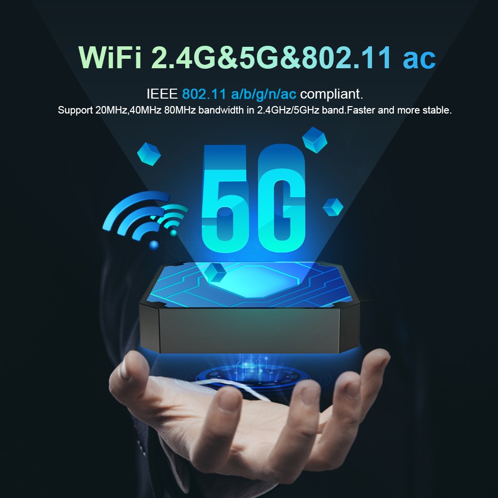 علبة أجهزة تلفزيون Amlogic S905W4 4K Aأندرويد 9.0. detail image 7