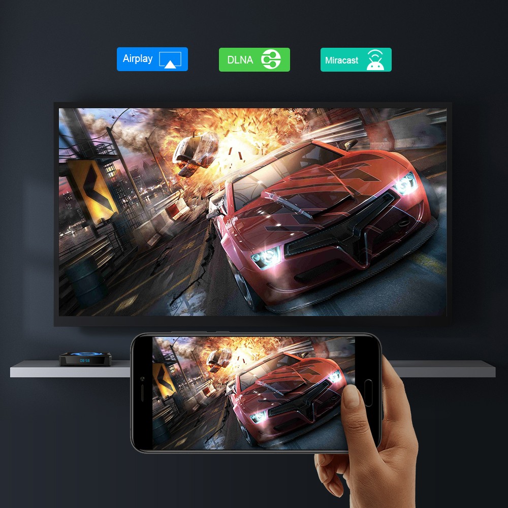 علبة جهاز تلفزيون رباعي كيلبلوتوث مزدوج من طراز WiFi Towii Tox96Q، MAALinner H616 detail image 7