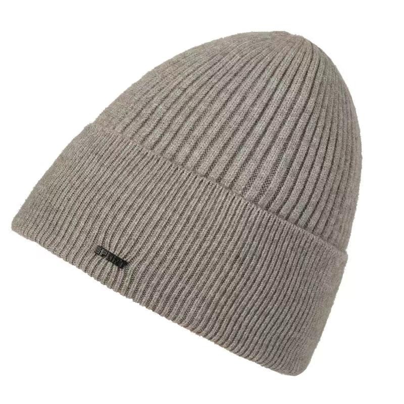 Autumn and winter 2-piece scarf set, Japanese style simple and fashionable, iron label rolled edge knitted woolen cold hat, European and American ins trend Application Scenario