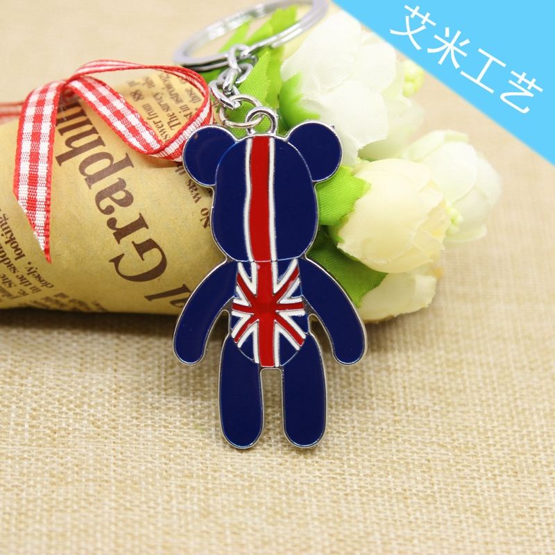 Direct sales from Yiwu factory: Metal zinc alloy keychains, plastic acrylic keychains, No. 05, Rongen Item Picture
