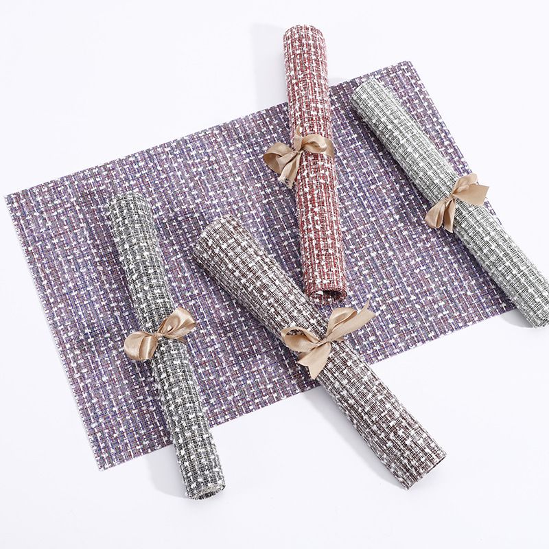 批发餐垫欧式PVC西餐隔热垫长方形杯垫碗垫