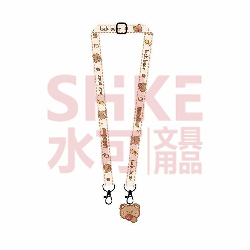 2CM手机挂绳斜挎卡通挂脖挂件饰可背带宽吊坠网红包包吊绳手腕短防丢单肩挂脖便携式包包长款斜跨挂绳可爱挂件绳细节图