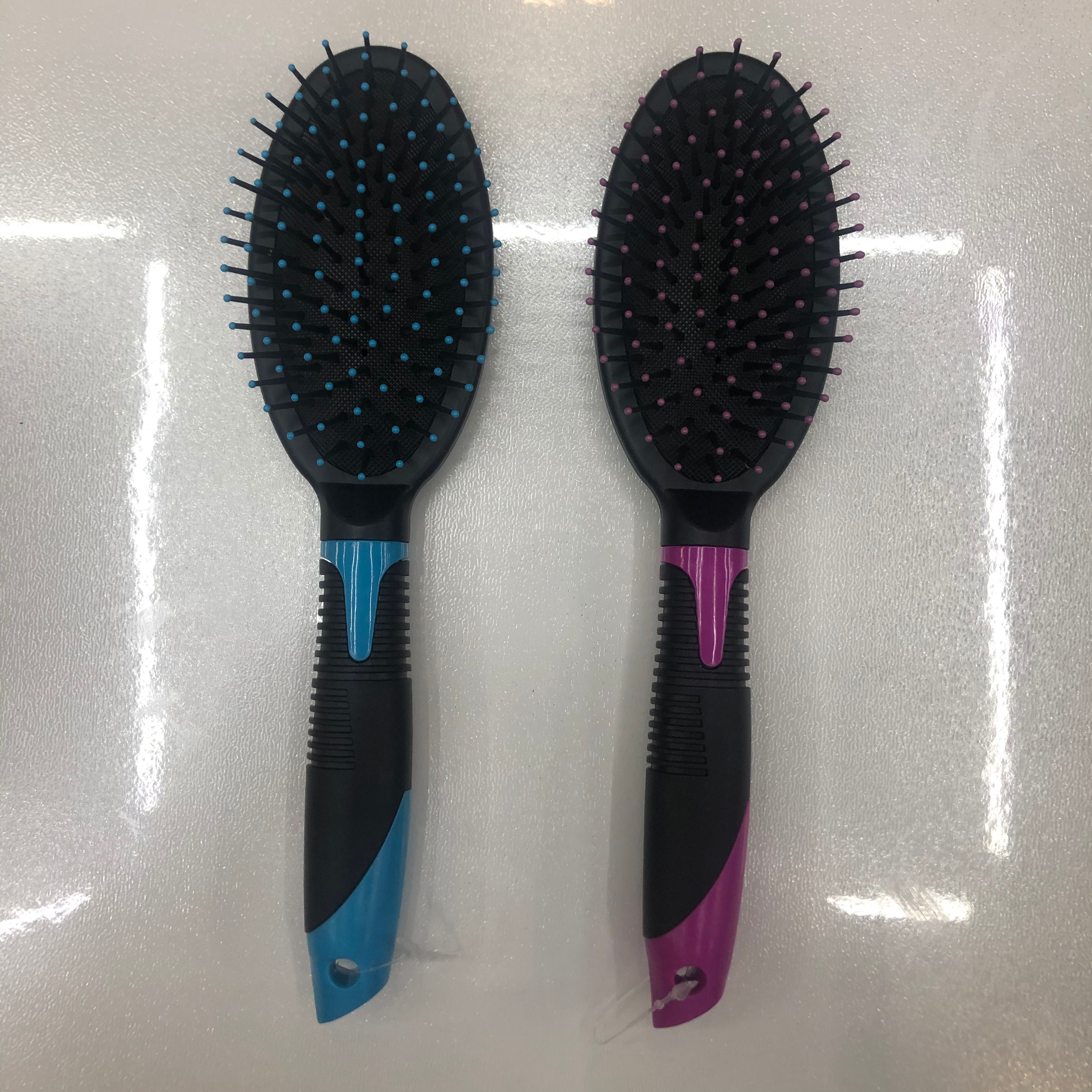 No. 5 Black Oval Air Cushion Hair Comb Color Handle Simple Generous German Runfa Brand