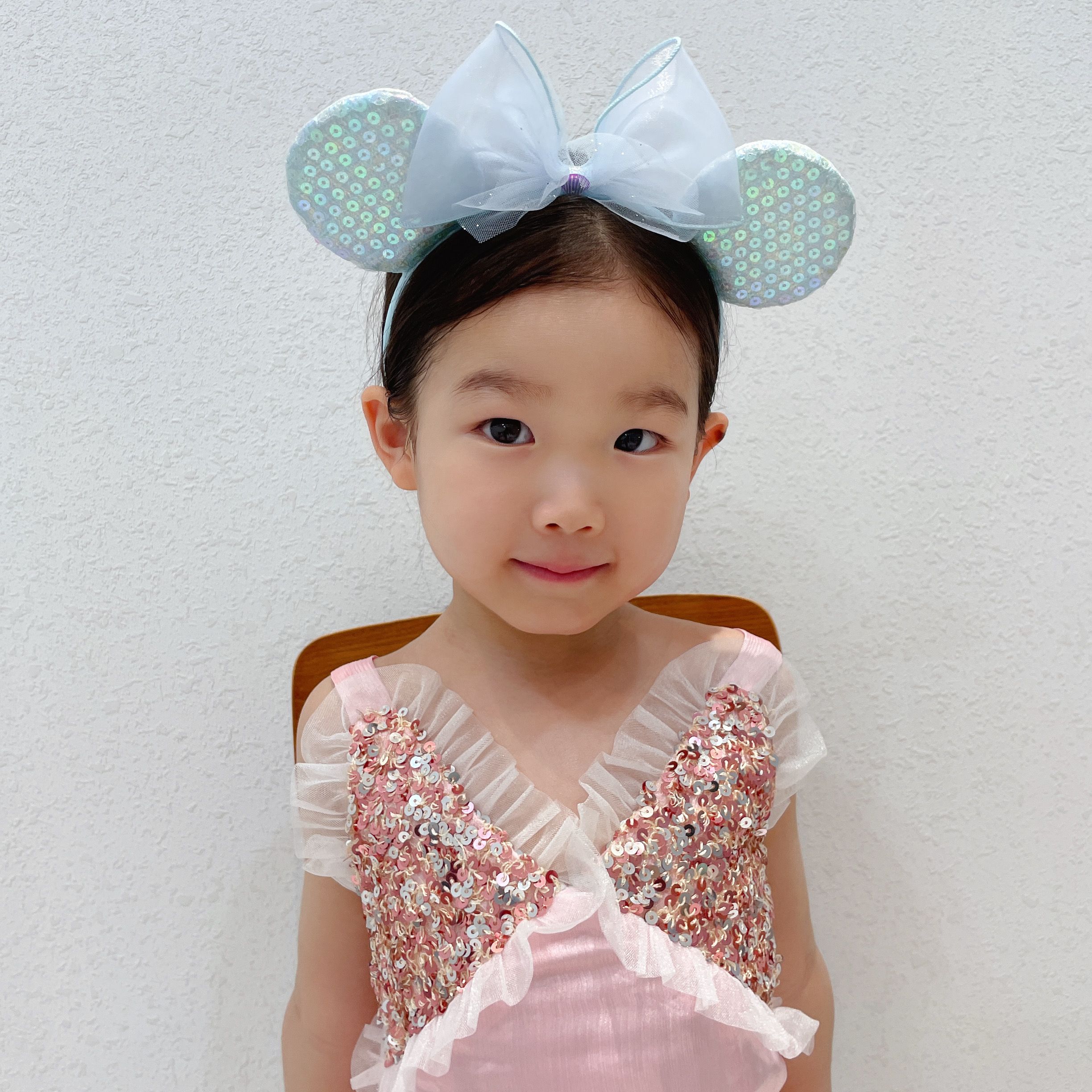 不缠发汉服百搭国风饰品-超萌系列纱结圆耳发箍