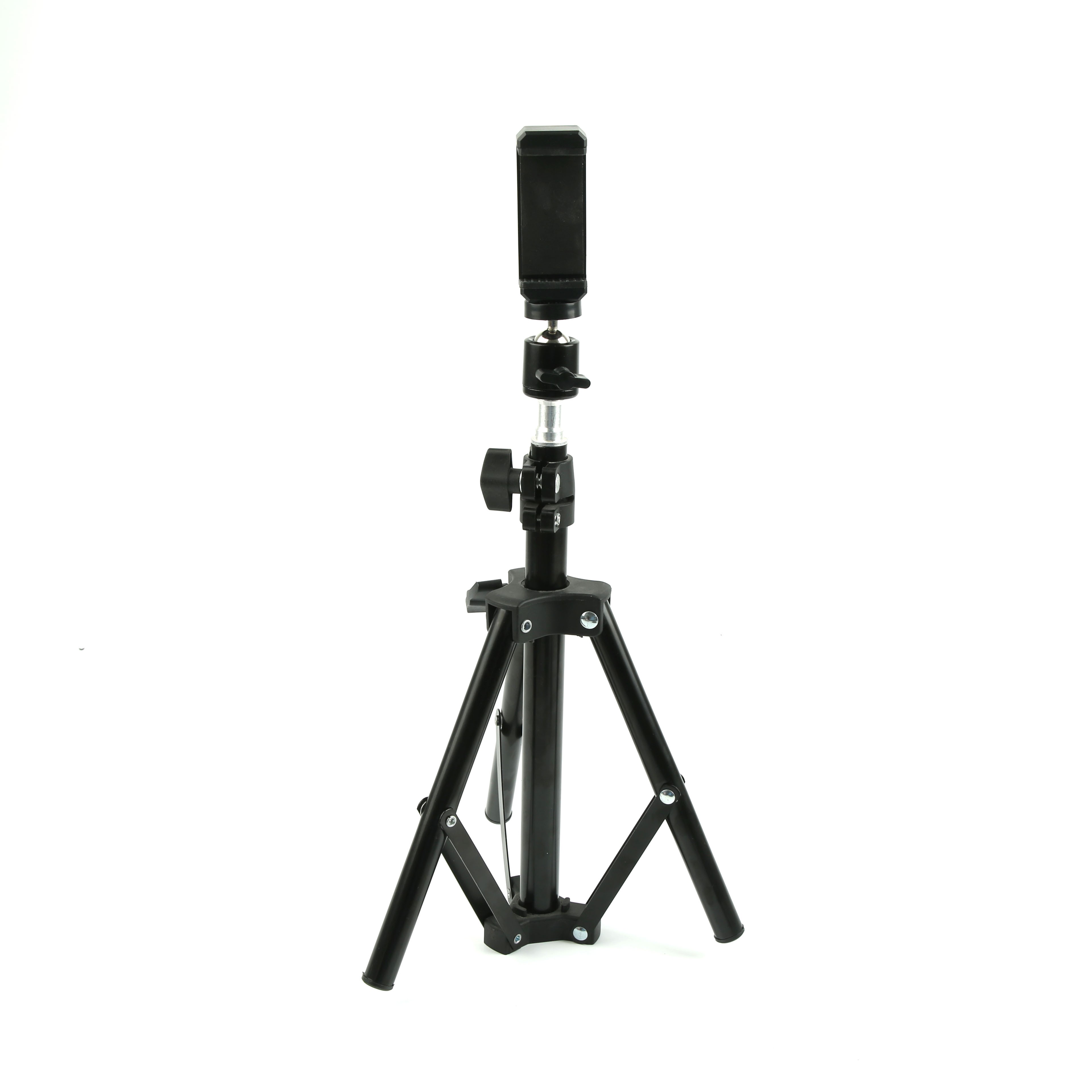 50cm灯架 手机直播自拍三脚架 桌面款补光灯摄影仪三角架详情图2