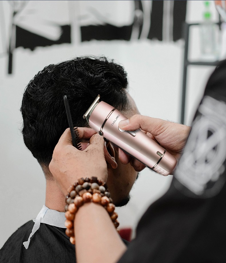 DALING-1015 engraved clipper, Hair clipper, electric hair clipper, oil head engraving, trimming, blank space caliper, wholesale for foreign trade detail image 11