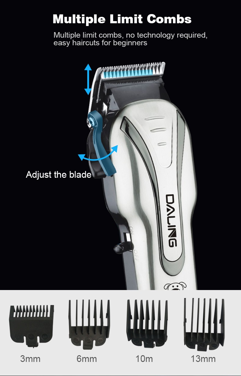 达玲宠物电推剪狗理发器DALING-D33剃狗毛电推子猫咪专业宠物狗狗剃毛器跨境批发详情图6