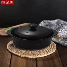 日式砂锅炖锅家用燃气陶瓷煲汤石锅煤气灶专用耐高温沙锅9