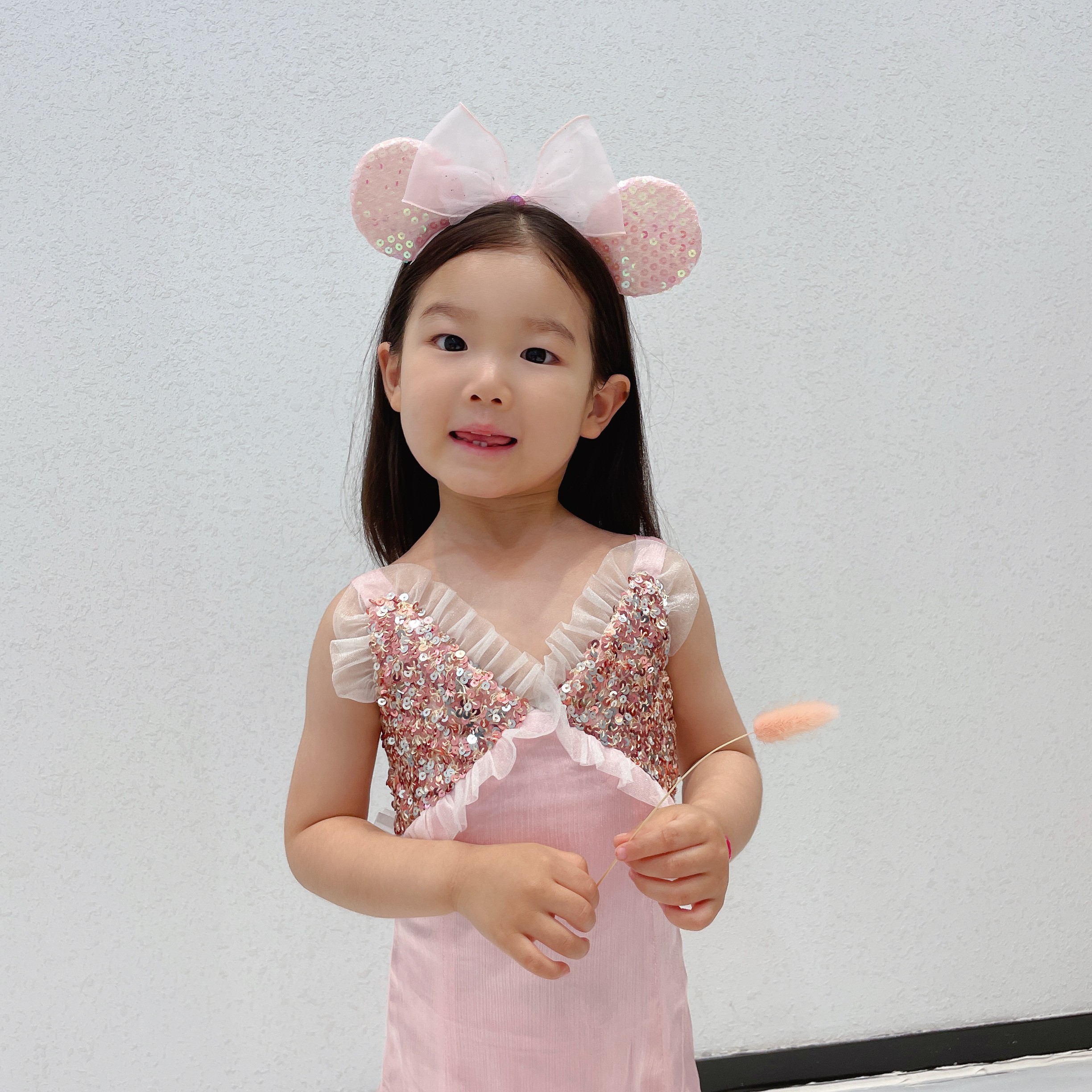 不缠发汉服百搭国风饰品-超萌系列纱结圆耳发箍详情图2