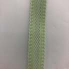 ＧＭ210204-075#2.5公分绿色花纹边镂空网格织带