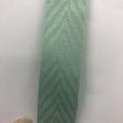 ＧＭ210204-091#3公分拷边绿色人字纹织带
