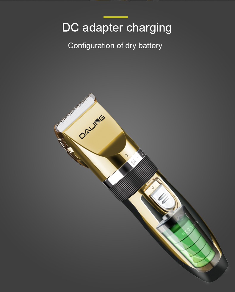 DALING-1006 engraved hair clipper, electric hair clipper, oil head engraving, trimming, blank space, hair cutting tool, hair clipper, shaving head wonder, adult and children's electric hair clipper, wholesale for export detail image 5
