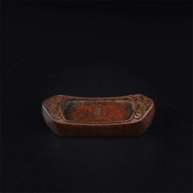 Bronze Ornament Ashemite Produced All Copper Room Ornament Tabletop Paperweight Tabletop Tea Pet Handhandle 10