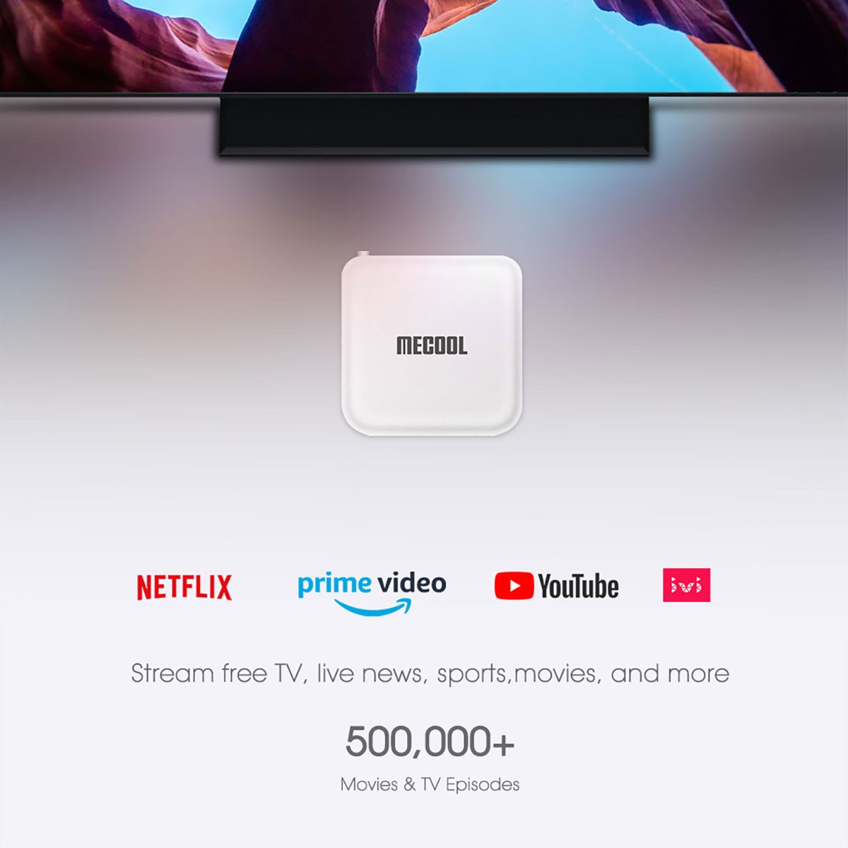 KM2 tv Set-top box Android 10.0 Amlogic S905X2 2GB/8GB tv box detail image 5