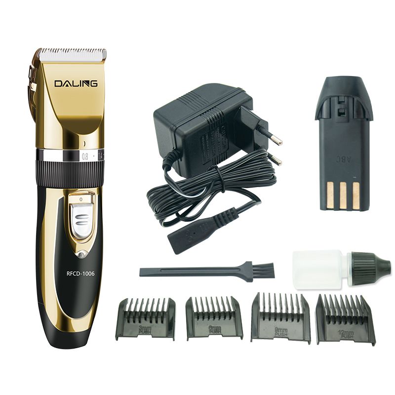 DALING-1006 engraved hair clipper, electric hair clipper, oil head engraving, trimming, blank space, hair cutting tool, hair clipper, shaving head wonder, adult and children's electric hair clipper, wholesale for export Application Scenario