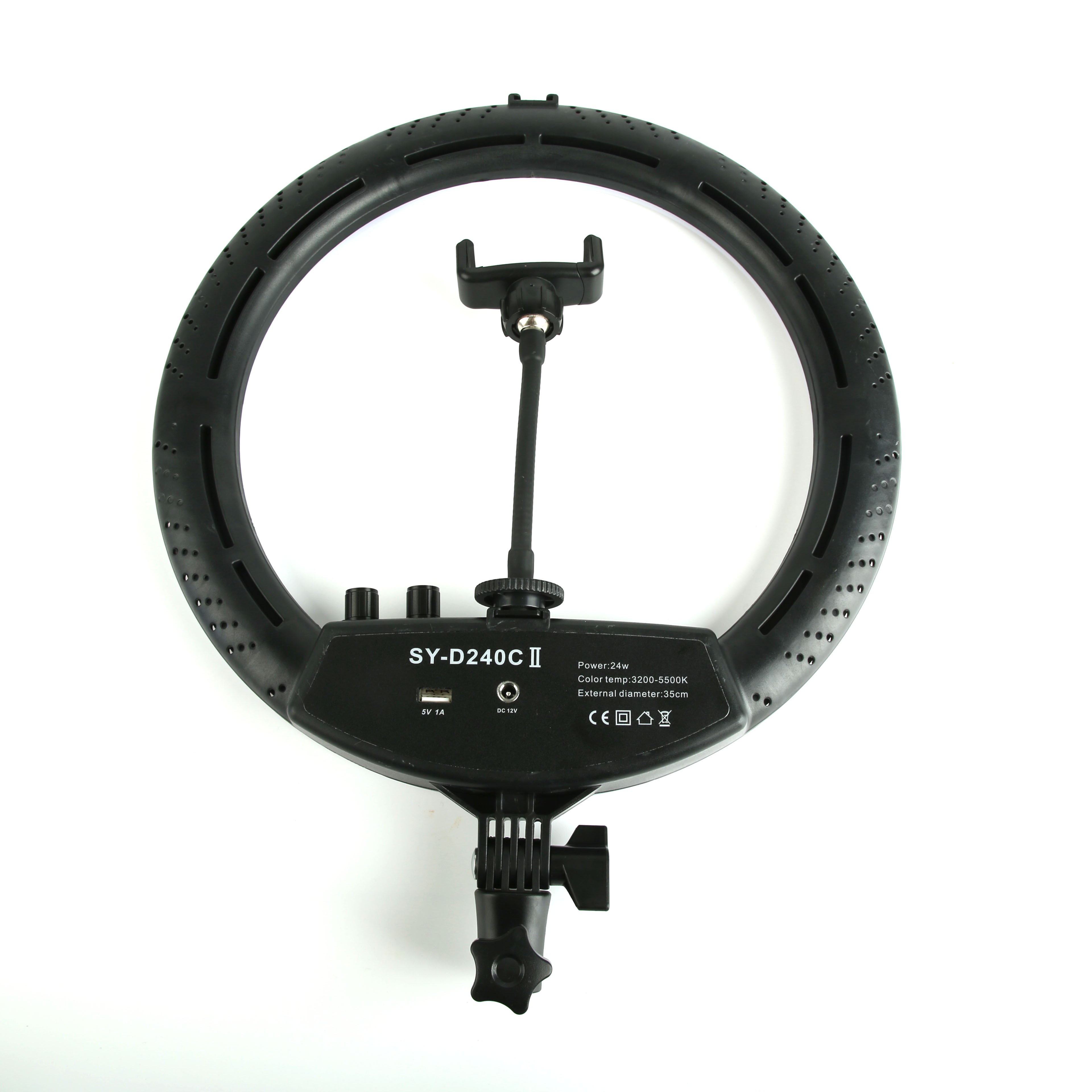 14-inch ring-shaped beauty live-streaming light, multi-stand live-streaming photography light for Internet celebrities, and fill light detail image 4