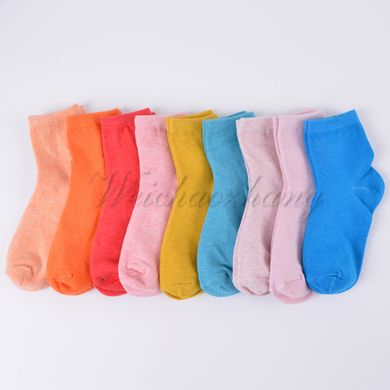 Socks women's socks cotton socks leisure socks sports socks in tube socks package mail 12 double pack manufacturers direct combed cotton in tube Korean version of everything solid color female socks students cotton socks multi-color random mix Yiwu good goods Zhang Weichao sock firm