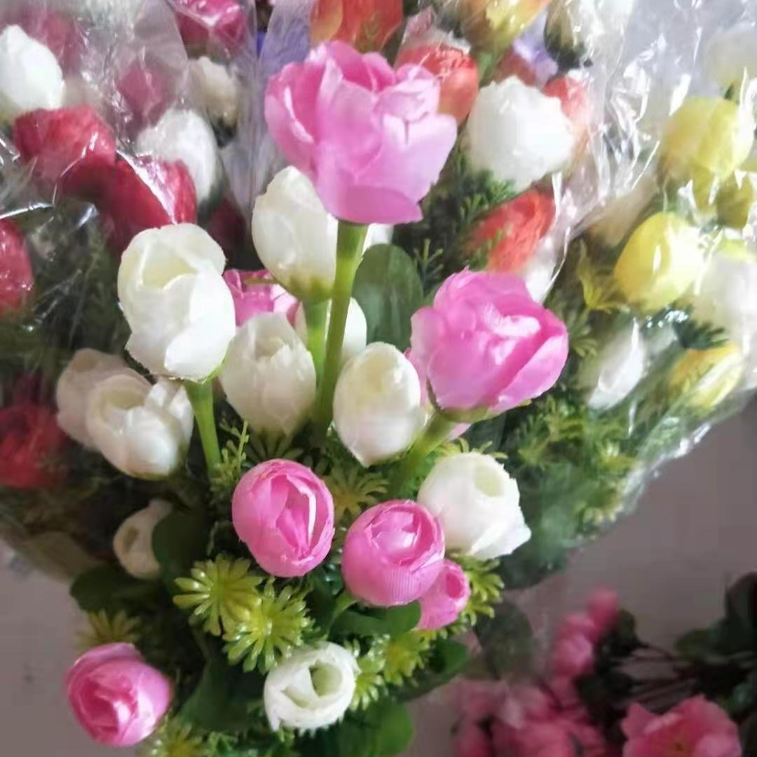 仿真植物假花塑料花套装家居装饰品摆件室内餐桌客厅插花艺