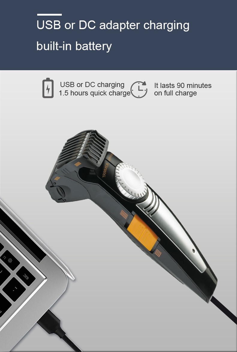 DALING-1018 electric hair clipper for adults and children, household low-noise adjustable hair clipper, dual-purpose for shaving, export wholesale pic 5