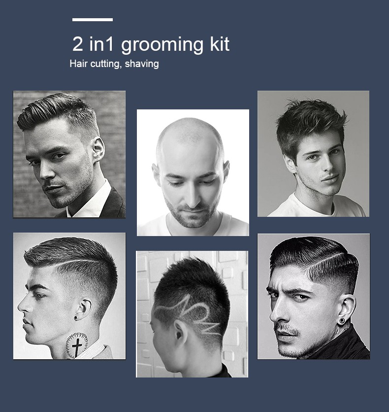 DALING-1018 electric hair clipper for adults and children, household low-noise adjustable hair clipper, dual-purpose for shaving, export wholesale pic 3