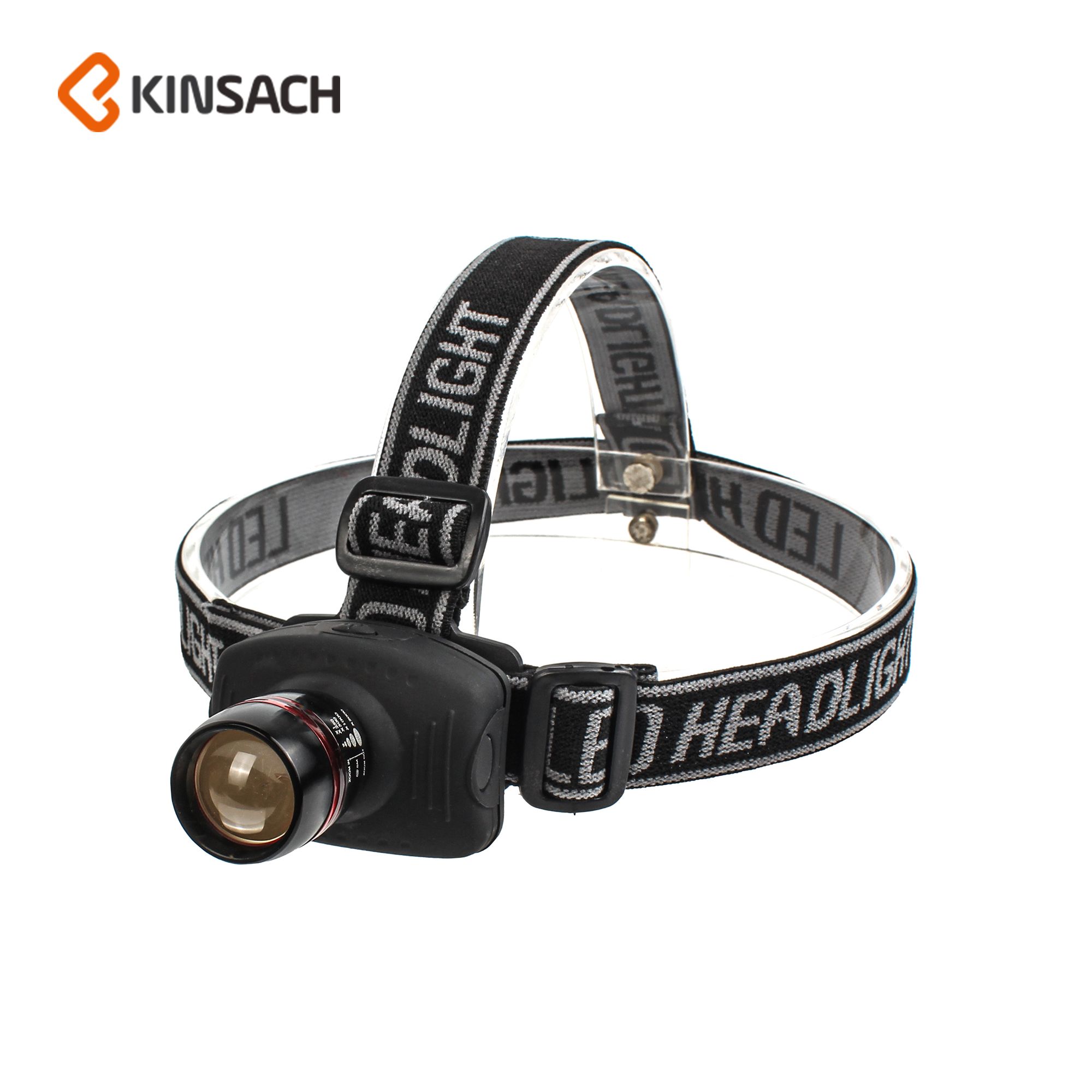 Small mini Lightweight Headlight Job light Dry battery retractable focusing headlight outdoor night fishing