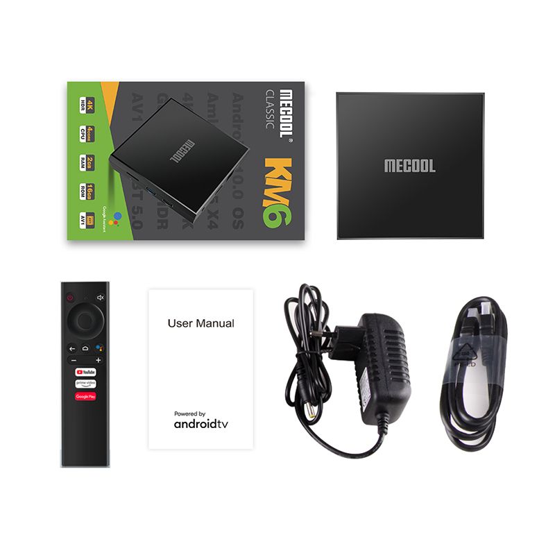 MECOOL KM6 机顶盒 2GB+16GB Amlogic S905X4 Android10.0 tv box详情图3