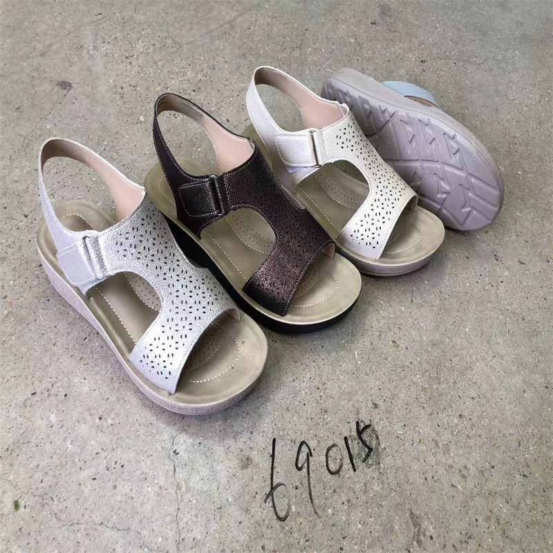 拖鞋女夏季外穿时尚潮流皮质新款时尚新款舒适皮质室外沙滩户外凉拖 a13